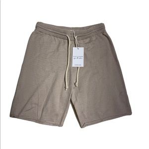 NWT $128 NakedCashmere Tan 100% Organic Cotton Bermuda Hailey Shorts Sz XS